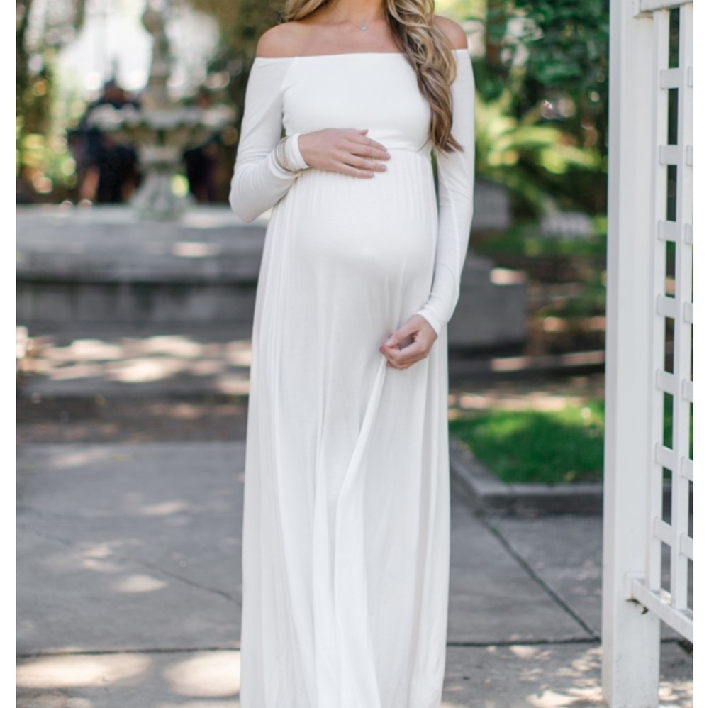 NWT maternity maxi dress